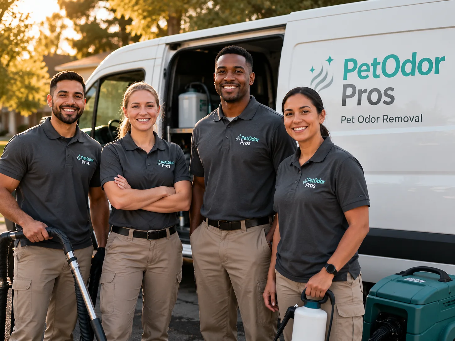 Pet Odor Removal team serving Acton, MA